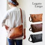 (レガートラルゴ) Legato Largo ショルダー バッグ PUレザー レディース ブラック ブラウン キャメル ネイビー 鞄 A4 春 夏  レディース
