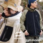 gym master ジムマスター リバーシブル ボア マウンテンパーカー ブルゾン メンズ レディース ジップアップ パティ