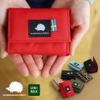 SCANDINAVIAN FOREST ミニウォレット 財布 三つ折り財布 撥水 テフロン ワンポイント コーデュラ カジュアル メンズ レディース (メール便12)