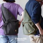 バッグ ショルダーバッグ メッセンジャー レディース メンズ 斜めがけ リュック 三角 ピグメント加工 キャンバス 丈夫 厚手 TOneontoNE トーン パティ