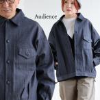 ジャケット デニム メンズ レディース 綿100 コットン 11オンス 日本製 しっかり生地 セルヴィッチ パティ Audience オーディエンス