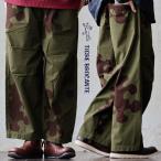 ショッピング柄 TIGRE BROCANTE ティグルブロカンテ パンツ ワイド メンズ レディース アメーバカモ カモ柄 迷彩 日本製 綿100 コットン パティ