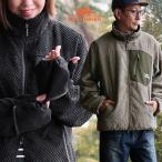 KRIFF MAYER クリフメイヤー ジャケット フリースジャケット メンズ レディース スタンドネック 袖2WAY 手袋 裏地付き 暖かい パティ