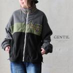 ショッピング長袖 ジャケット フリースジャケット ブルゾン 長袖 レディース スタンドネック 無地 配色 ボア ポリエステル 暖かい 軽い パティ GENTIL ジャンティ