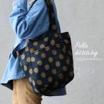 トートバッグ バッグ カバン ドット柄 レディース 起毛 ポリエステル 大容量 A4サイズ 大きい 通勤 通学 カジュアル 秋 冬 パティ