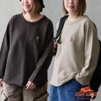 KRIFF MAYER クリフメイヤー スウェット トレーナー 長袖 クルーネック クリフラビット 刺繍 綿100 コットン パティ