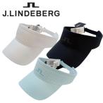 J.LINDEBERG Jリンドバーグ レディース サンバイザー バイザー ゴルフ ゴルフグッズ 吸汗性 サイズ調整可能 洗濯可能 ギフト プレゼント 07351430 073-51430