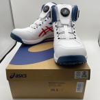 [ не использовался товар 26.5cm]A Asics wing job безопасная обувь CP314 BOA WIDE белый × Cherry помидор asics WINJOB