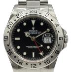 ROLEX ロレックス 16570 エクスプローラー2 A番 黒文字盤 OH済み（2026年7月）メンズ 自動巻き腕時計 質屋・リサイクルマート宇部店