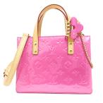 ショッピングヴェルニ [未使用] ルイヴィトン ヴェルニ LV リミックス リードPM ハンドバッグ 2WAY ショルダーバッグ M24028 ネオンピンク LOUIS VUITTON [中古]