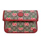 [ б/у ] Gucci GG Apple ремень сумка 6252332EVBG8646 сумка-пояс поясная сумка магнит открытие и закрытие яблоко GGs шкив mGUCCI
