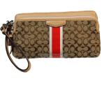 Yahoo! Yahoo!ショッピング(ヤフー ショッピング)ミニバッグ　長財布 シグネチャー コーチ ブラウン×レッド ポーチ COACH
