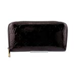 ショッピングヴェルニ ルイヴィトン 長財布 M93575 ジッピーウォレット モノグラム ラウンドファスナー LOUIS VUITTON マゼンタ ユニセックス 中古