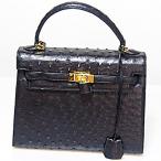  Gold металлические принадлежности katena есть Ostrich черный ручная сумочка 