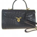 ostrich Ostrich 2WAY сумка плечо с ремешком ручная сумочка черный женский б/у 