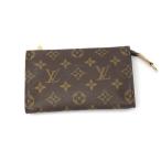 Yahoo! Yahoo!ショッピング(ヤフー ショッピング)LOUIS VUITTON ルイ・ヴィトン バケツ用ポーチ モノグラム ポーチ ブラウン レディース中古