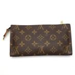 Yahoo! Yahoo!ショッピング(ヤフー ショッピング)ルイ・ヴィトン ポーチ ブラウン モノグラム LOUIS VUITTON バケツ用ポーチ レディース 中古