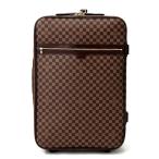  Louis Vuitton чемодан N23247pe газ 70 Brown Damier LOUIS VUITTON с роликами . дорожная сумка унисекс б/у 