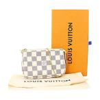 Yahoo! Yahoo!ショッピング(ヤフー ショッピング)ルイ・ヴィトン ポーチ N58010 ダミエアズール ミニアクセサリーポーチ LOUIS VUITTON ホワイト レディース 新品