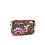 Yahoo! Yahoo!ショッピング(ヤフー ショッピング)LOUIS VUITTON ルイ・ヴィトン ミニアクセサリーポーチ ミニポシェット アクセンワール ダミエ N60402 ポーチ ブラウン レディース中古