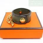 Yahoo! Yahoo!ショッピング(ヤフー ショッピング)質イコー [エルメス] HERMES オーストリッチ グローブホルダー グリーン系 中古