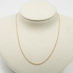 ショッピングティファニー ティファニー TIFFANY & Co. ネックレス あずきチェーン 750YG イエローゴールド レディース 中古 美品 [質イコー]