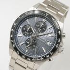 セイコー SEIKO 腕時計 セレクション クロノグラフ SBTR041 グレー文字盤 メンズ クオーツ 中古 極美品 [質イコー]