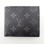 ショッピングルイ･ヴィトン ルイヴィトン LOUIS VUITTON モノグラム エクリプス ポルトフォイユマルコNM 財布 M62545 ICチップ内蔵 中古 美品 [質イコー]
