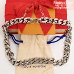 ショッピングヴィトン ルイヴィトン LOUIS VUITTON コリエ・LVチェーンリンクス／ネックレス M69987 LE1212 シルバー 中古 [質イコー]