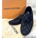 [ б/у ] LOUIS VUITTON ( Louis Vuitton ) LV Driver * линия Loafer обувь обувь / мужской Black 1ABF55 used:AB