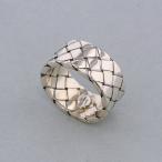 BOTTEGAVENETA ボッテガヴェネタ イントレチャート リング リング・指輪 200742 メンズ シルバー925 シルバー メンズ 中古