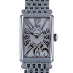 FRANCK MULLER フランクミュラー ロングアイランド レリーフ Silver 23mm 腕時計 902QZRELIEF ステンレス シルバー クオーツ 中古