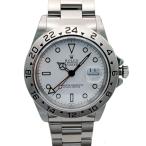 ROLEX ロレックス エクスプローラーII 腕時計 16570 自動巻き A番 ホワイト メンズ 中古