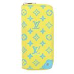 LOUIS VUITTON ルイ・ヴィトン プレイグラウンド ジッピーウォレット ヴェルティカル 長財布 M82005 モノグラム イエロー  メンズ 中古