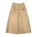 MARELLAmare-la широкий брюки tuck ввод брюки-чинос 42 хлопок бежевый женский б/у 