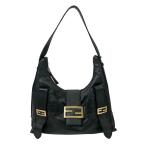 フェンディ レザーハンドバッグ レディース ブラック 中古