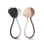Lead Trend Zoo ケーブルラップ ケーブルマネージャー ケーブルホルダー コード すっきり 黒ブタ/ハリネズミ