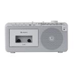  Toshiba радио кассета магнитофон AX-KR50-H серый широкий FM голос ясно 