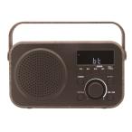 ゼピール ラジオ付手元スピーカー 木聲 きこえ DTS-WS230-BR ブラウン