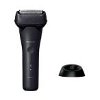 パナソニック メンズシェーバー 3枚刃 ラムダッシュ3 ACアダプター充電 充電スタンド付き ES-L341W-K ブラック