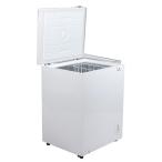 マクスゼン 142L 1ドア 冷凍庫 上開き JF150ML01WH ホワイト