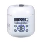 マクスゼン 電気圧力鍋 2L 炊飯器 3合 MEPC-TX301-WH ホワイト