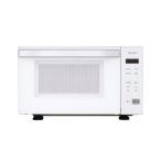 マクスゼン 18L 家庭用 電子レンジ MJM18GZ01F-WH ホワイト フラット庫内 ヘルツフリー