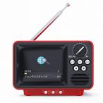 WINTECH 2.8 дюймовый жидкокристаллический имеется 1 SEG телевизор retro дизайн TVR-RT1-RD красный портативный 1 SEG телевизор 