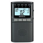 WINTECH 防災機能付きワンセグ AM FMポータブルデジタルラジオ EMR-701TV ブラック