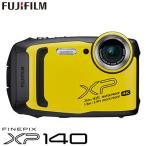 富士フイルム タフネスカメラ FinePix XP140 防水 耐衝撃 防塵 耐寒 4K動画 デジタルカメラ XPシリーズ FX-XP140Y イエロー