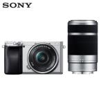ソニー デジタル一眼カメラ α6400 ダブルズームレンズキット ILCE-6400Y-S シルバー SONY