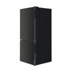 マクスゼン 117L 冷凍冷蔵庫 2ドア 右開き 前開き JR117ML01GM ガンメタリック