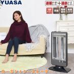 ユアサプライムス 電気暖房 三灯管シーズカーボンハイブリットヒーター YKT-SCS12E-K ブラック YUASA