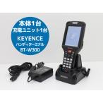 KEYENCE ключ ens портативный терминал BT-W300 корпус 1 шт. зарядка единица 1 шт. Bluetooth беспроводной LAN установка первый период . завершено работа протестирован N63T б/у 